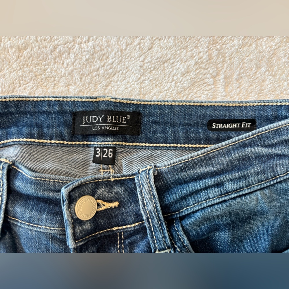 Judy Blue Straight Leg Denim Jeans